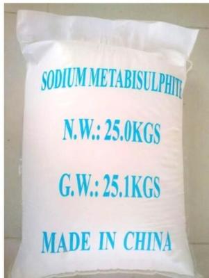 Factory Price Powder Na2s2o5 Food Grade 96% 97% Sodium Metabisulfite Used In Water Treatment