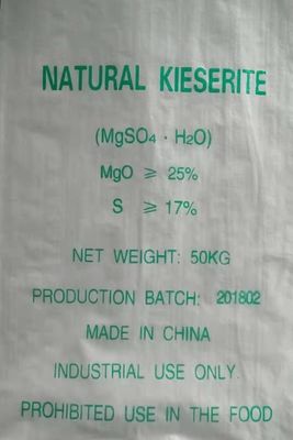 Het Sulfaat Monohyadrate 98% van het Mgso4h2o Magnesium van Wit Kieserietpoeder